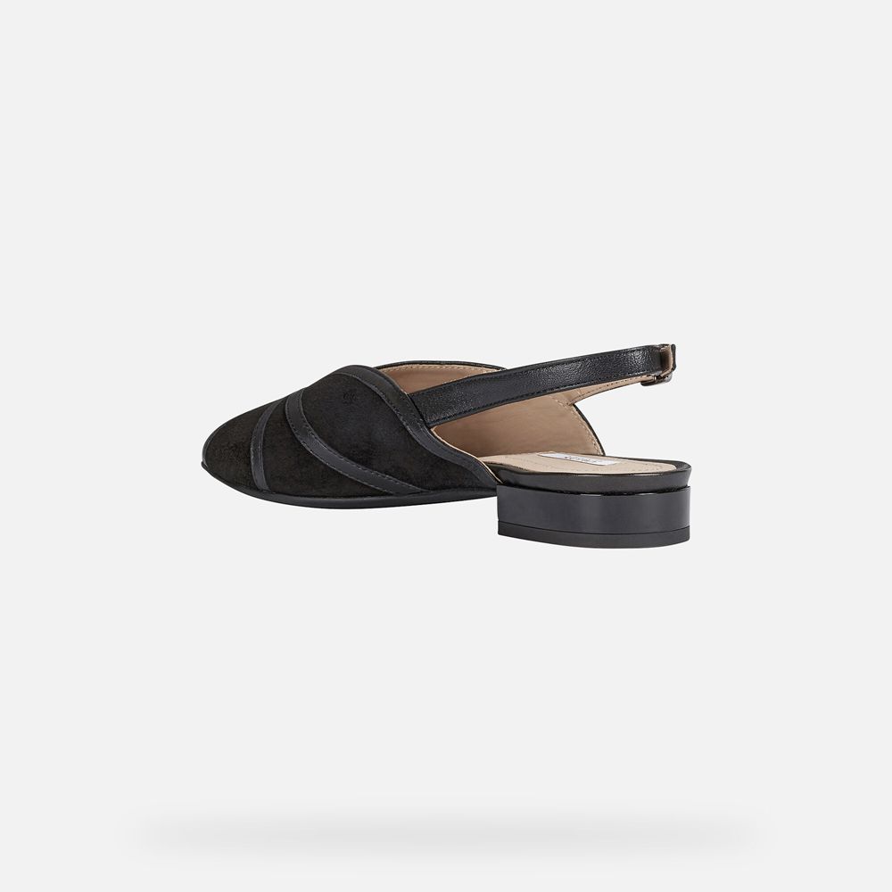 Sandalias Geox Senhora Pretas - Wistrey - NFGUA5860